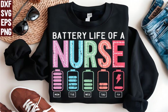 Battery Life of a Nurse PNG