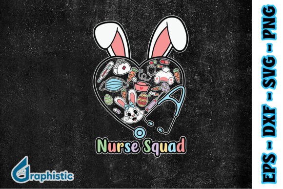 Bunny Nurse Squad Easter SVG