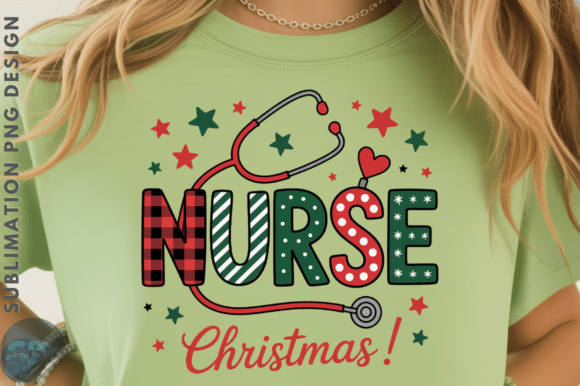 Christmas Nurse Medical Coquette Bow PNG