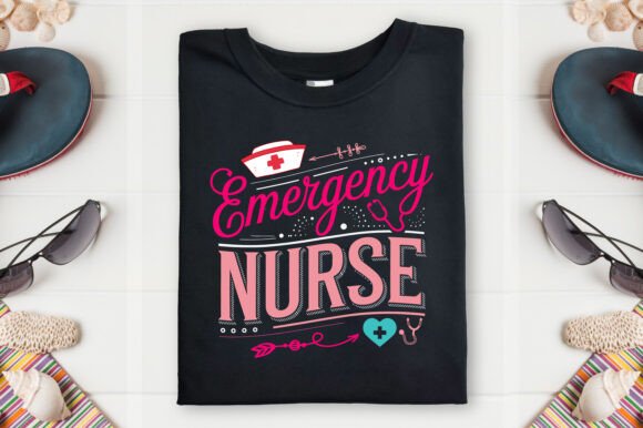 Emergency Nurse T-Shirt Design