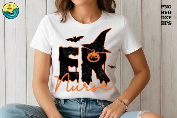 ER Nurse Halloween PNG SVG