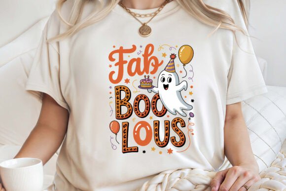 Fab Boo Lous Halloween Boo Shirt PNG
