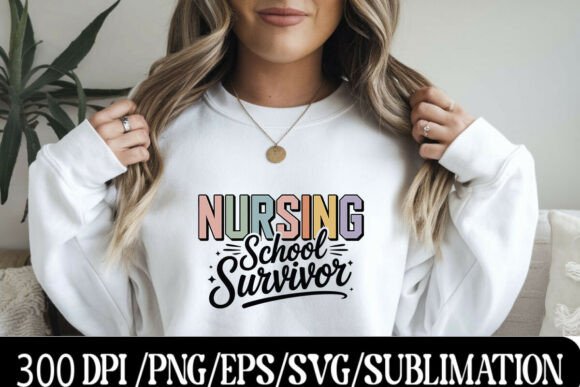Funny Nursing School Graduate Shirt Art