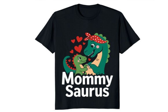 Mommy Saurus Dinosaur T-rex PNG