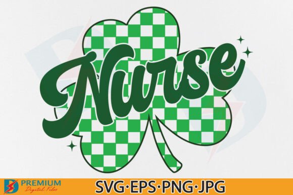 Nurse St Patricks Day SVG Shamrock Lucky