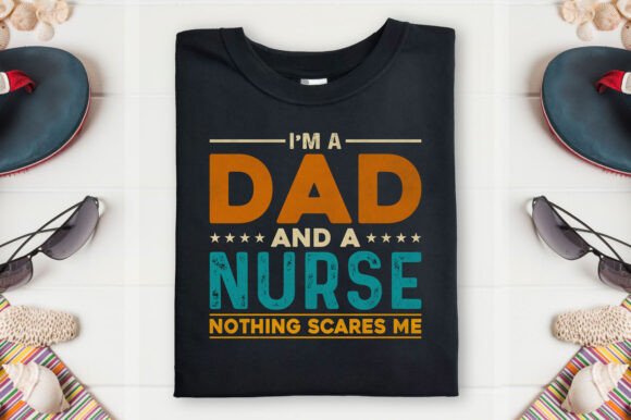 Nurse T-Shirt Design Daddy and Nurse