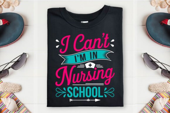 Nurse T-Shirt Design Nurse Funny EPS PNG
