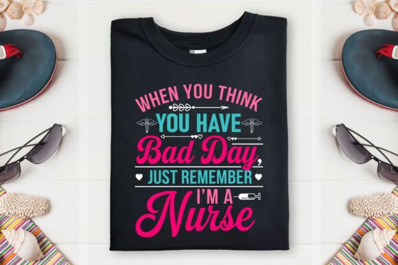 Nurse T-Shirt Design Nursing Shirt EPS