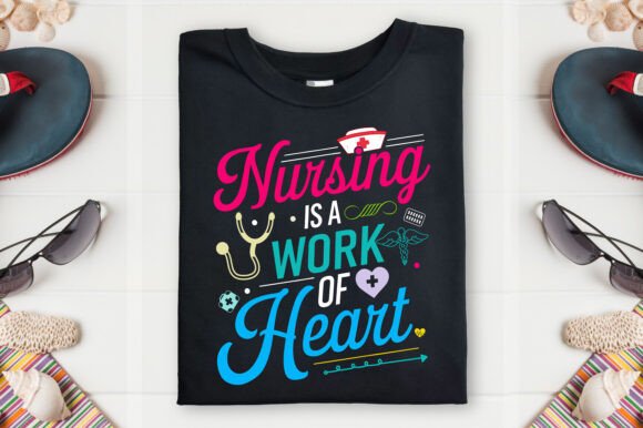 Nurse T-Shirt Design Nursing Shirt PNG