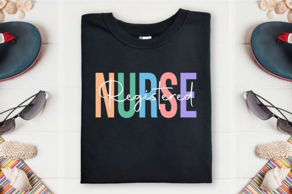 Nurse T-Shirt Design Registered Nurse