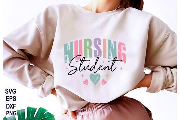 Nursing Student SVG, Versity Nurse PNG