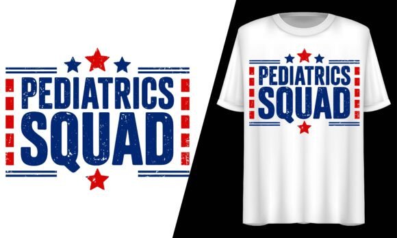 Pediatrics Squad Nurse, Doctor Team SVG
