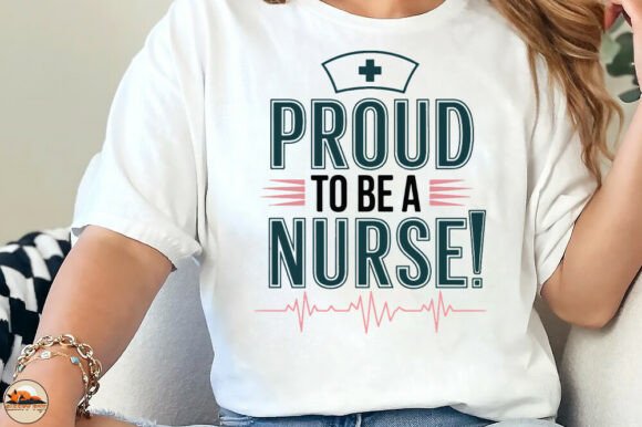 Proud to Be a Nurse Sublimation PNG SVG
