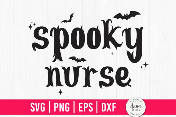 Spooky Nurse Halloween Sublimation