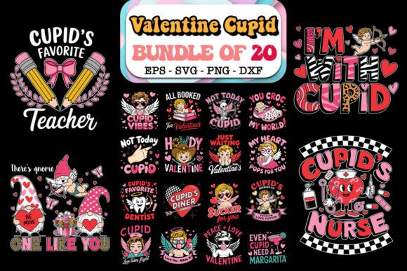 Valentine Cupid SVG Bundle